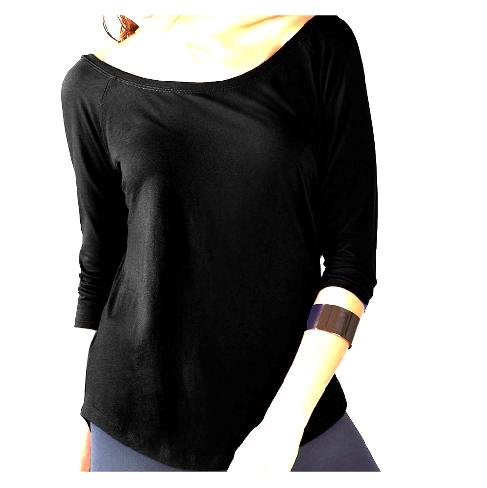 Fabletics Palisades L/S Tee Black S